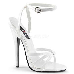 Blanc 15 cm DOMINA-108 chaussures fetish  talons