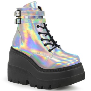 Hologramme 11,5 cm SHAKER-52 bottines cyberpunk plateforme