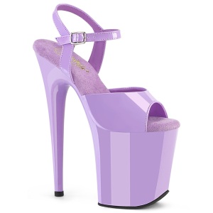 Lavendel plateforme 20 cm FLAMINGO-809 talons hauts pleaser