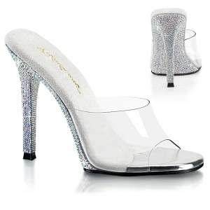 Mules Argent 11,5 cm GALA-01DM Mules  talons hauts strass