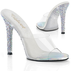 Mules Argent 11,5 cm GALA-01DSP Mules  talons hauts strass