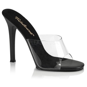 Noir 11,5 cm FABULICIOUS GALA-01 mules talons hauts