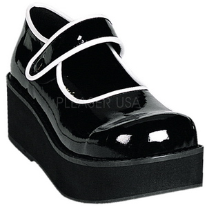 Noir 6 cm SPRITE-01 plateforme chaussures lolita
