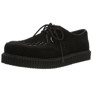 Noir Suede 2,5 cm CREEPER-602S Chaussures Creepers Hommes