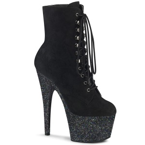 Noir glitter 18 cm ADORE-1020FSMG exotic bottines de pole dance