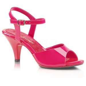 Rose Verni 8 cm BELLE-309 Sandales Femme a Talon