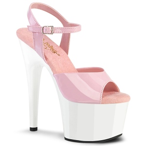 Rose plateforme 18 cm ADORE-709 talons hauts pleaser