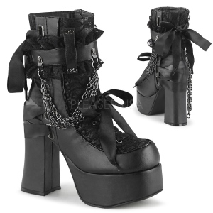 Similicuir 11,5 cm CHARADE-110 bottines demonia plateforme