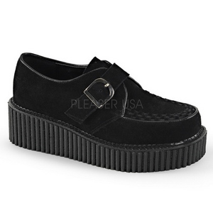 Similicuir CREEPER-118 Chaussures Creepers Femmes Plateforme