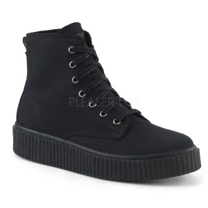 Toile 4 cm SNEEKER-201 Chaussures sneakers creepers hommes