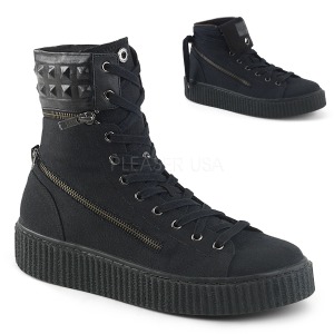 Toile 4 cm SNEEKER-270 Chaussures sneakers creepers hommes