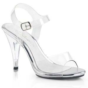 Transparent 10,5 cm CARESS-408 Sandales Femme a Talon