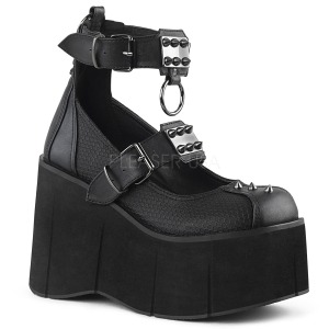 Vegan 11,5 cm Demonia KERA-12 chaussures lolita plateforme