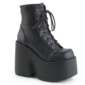 Vegan 13 cm CAMEL-203 chunky bottines demonia plateforme