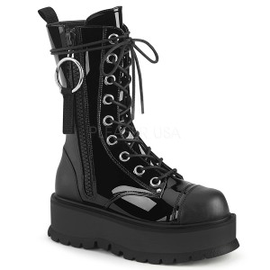 Vegan 5 cm SLACKER-220 bottines demonia plateforme