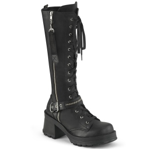 Vegan 7 cm Demonia BRATTY-206 bottes plateforme chunky talons pais