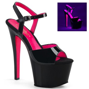 Verni 18 cm SKY-309TT Plateforme Neon Sandales Femmes