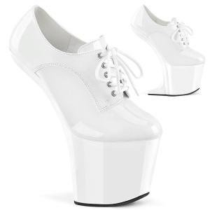 Verni 20 cm CRAZE-860 Heelless bottillons et riccianera pony blanc