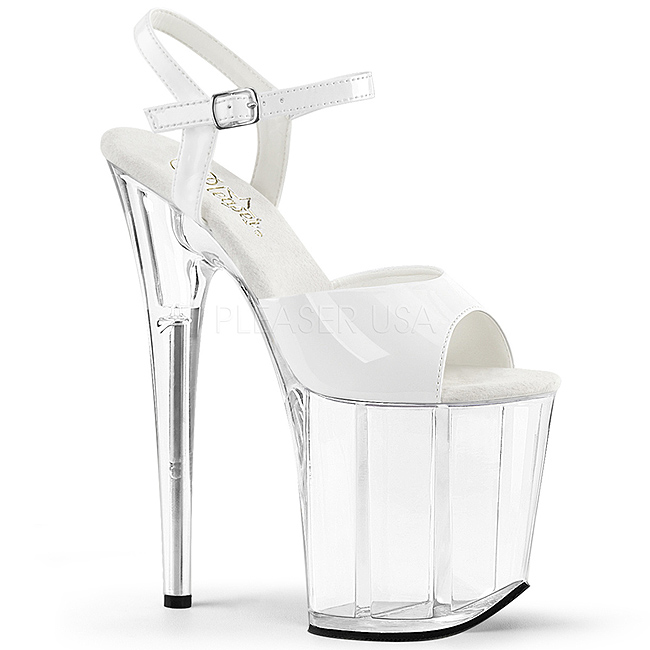 talon haut transparent