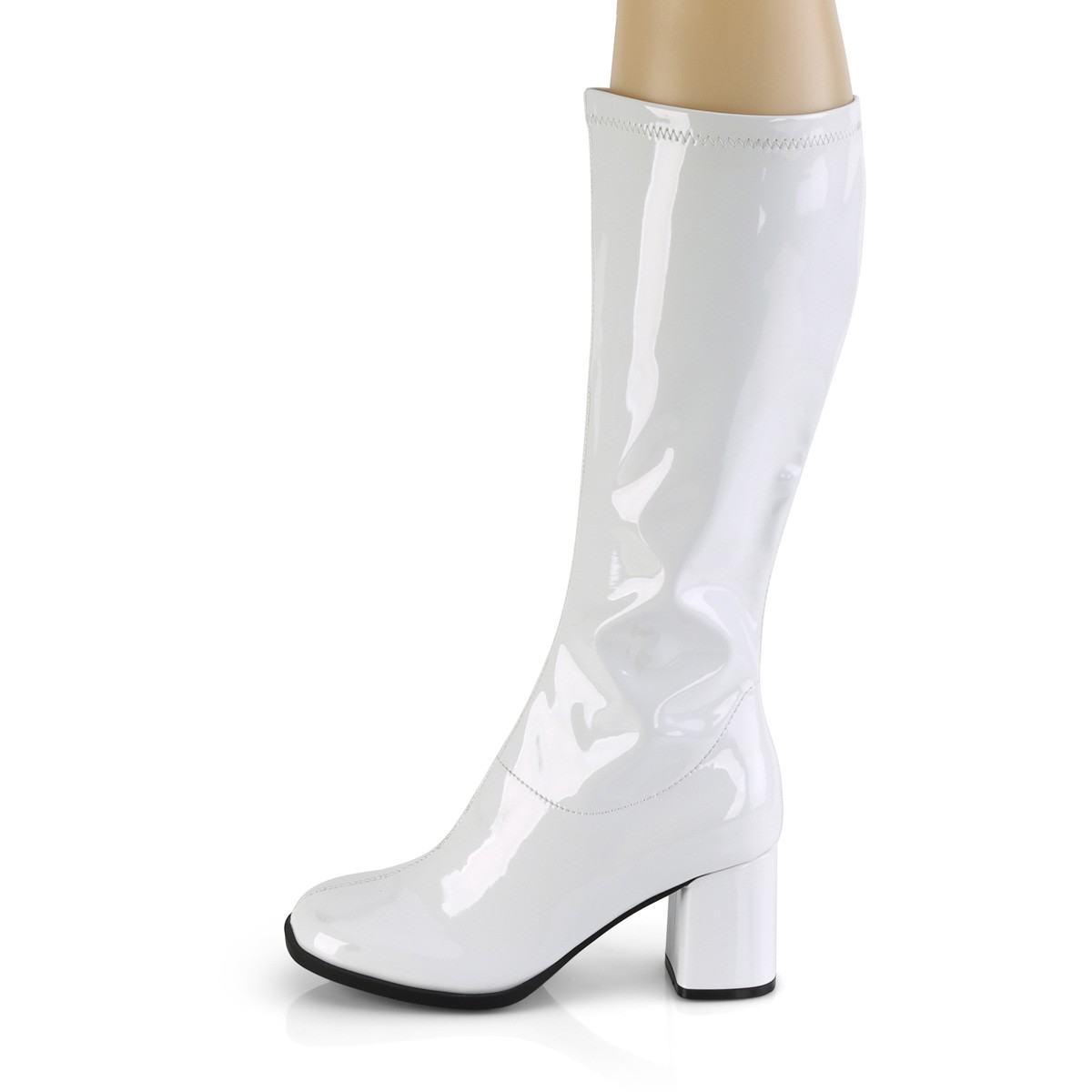 botte talon blanche