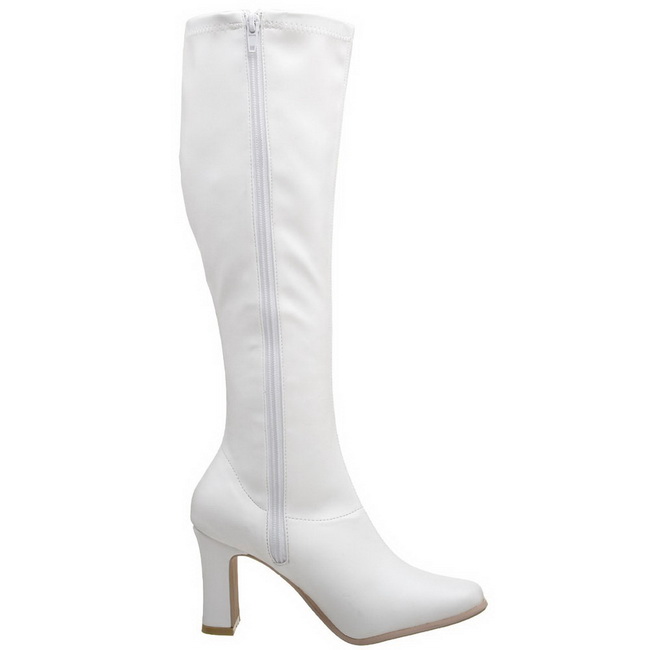 Blanc Verni 9,5 cm FUNTASMA KIKI,350 Bottes Femmes