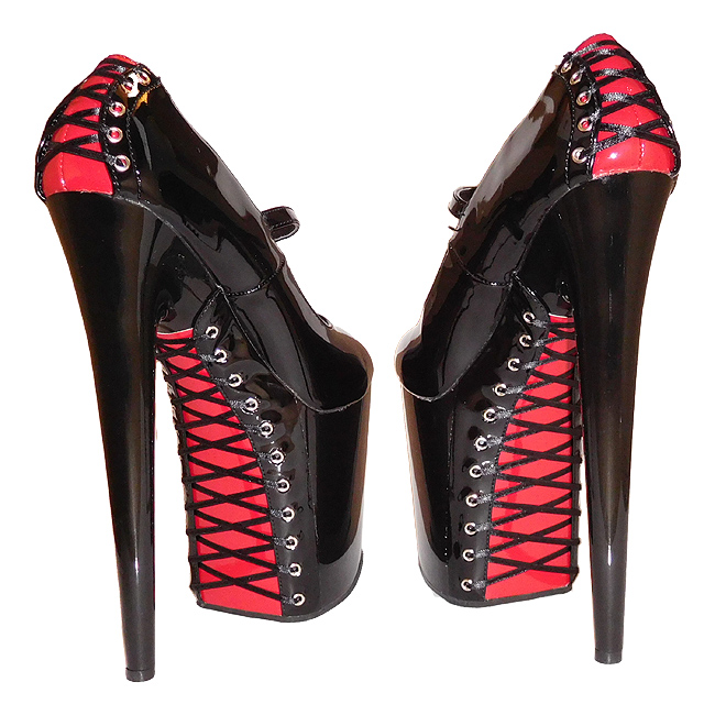 talon noir et rouge