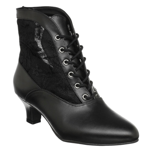 bottines femme cuir vintage