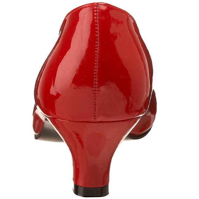 chaussure vernis rouge femme