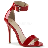 Rouge 13 cm AMUSE-10 chaussures travesti