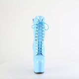 ADORE-1020 18 cm bottine talon haut femme pleaser bleu