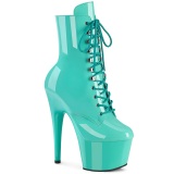 ADORE-1020 18 cm bottine talon haut femme pleaser turquoise