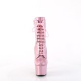 ADORE-1020HG - 18 cm bottine talon haut femme pleaser hologramme rose