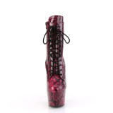 ADORE - 18 cm bottine talon haut femme pleaser motif serpent pink