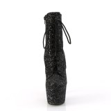 ADORE-GWR 18 cm bottine talon haut femme pleaser glitter noir