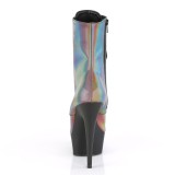 Arc en ciel 15 cm DELIGHT-1020REFL bottines pole dance