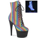 Arc en ciel 18 cm ADORE-1020REFL-02 bottines pole dance