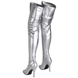 Argent Mat 13 cm SEDUCE-3000 bottes overknee femme