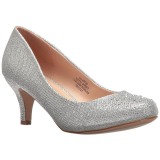 Argent Pierre Cristal 6,5 cm DORIS-06 Chaussures Escarpins de Soire