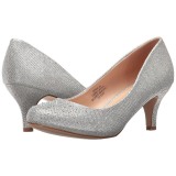 Argent Pierre Cristal 6,5 cm DORIS-06 Chaussures Escarpins de Soire