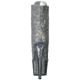 Argent etincelle 18 cm ADORE-1020G bottines a plateforme femmes