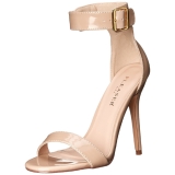 Beige 13 cm AMUSE-10 chaussures travesti