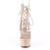 Beige 15 cm ASPIRE-600-30 bottines de pole dance