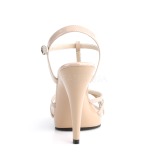 Beige Verni 12 cm FLAIR-420 Sandales Femme  Talon