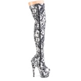 Billets dun dollar 20 cm ADORE-3000DP bottes overknee plateforme de pole dance