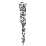 Billets dun dollar 20 cm FLAMINGO-3000DP bottes overknee plateforme de pole dance