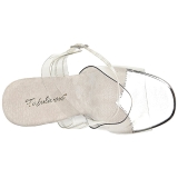 Blanc 11,5 cm FABULICIOUS GALA-08 Sandales de soire  talon