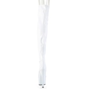 Blanc 18 cm ADORE-3000HWR Hologramme bottes overknee plateforme de pole dance