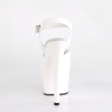 Blanc 18 cm ADORE-708N Plateforme Chaussures Talon Haut