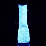 Blanc Glitter 18 cm STACK-201G Bottines Plateforme Hommes