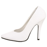 Blanc Mat 13 cm SEDUCE-420 Escarpins Talons Aiguilles Hommes